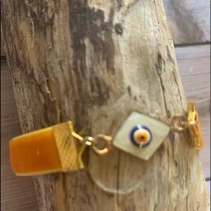 Lalunacopoli evil eye bracelet